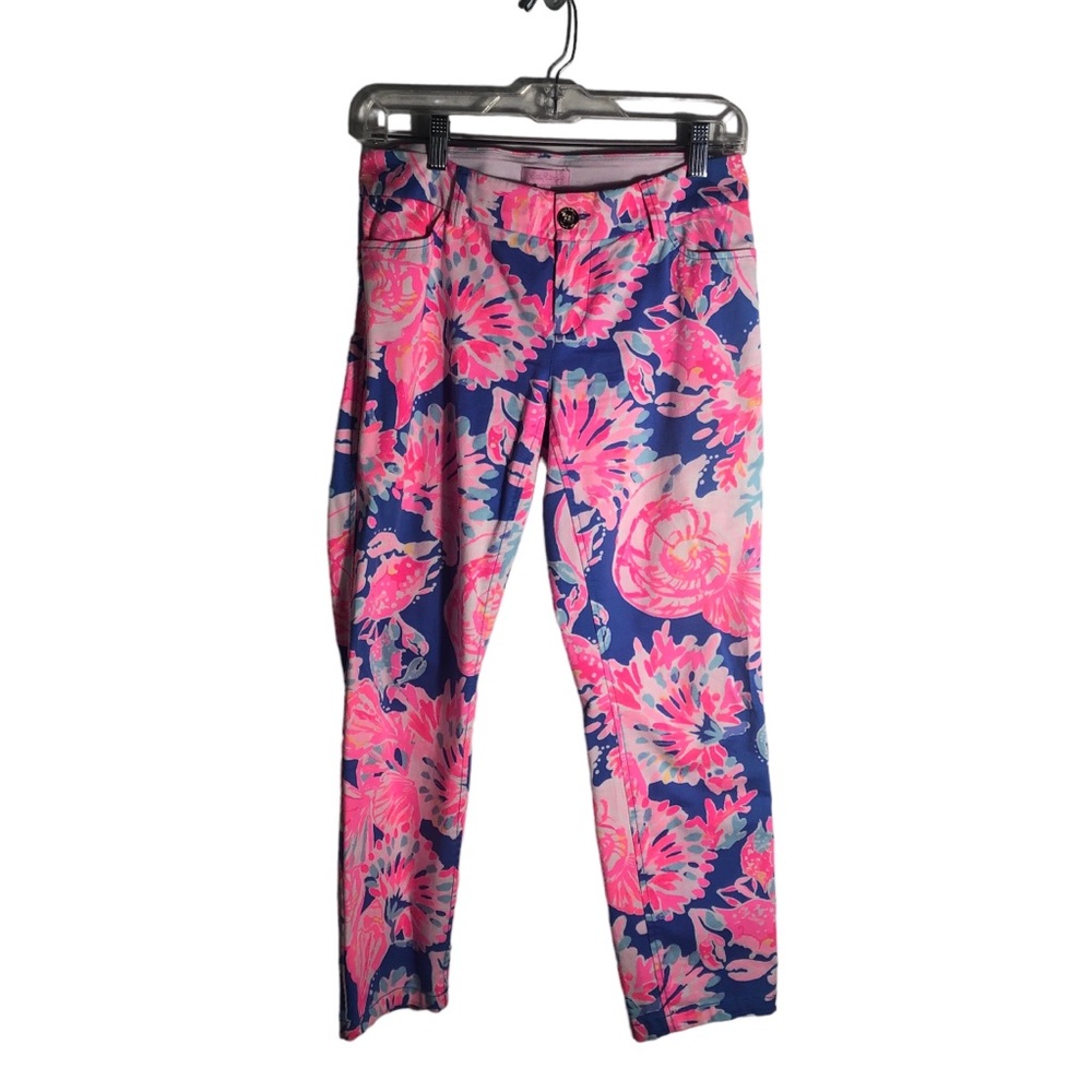 Lilly Pulitzer Sadie stretch crop chino pants. Sz 2
